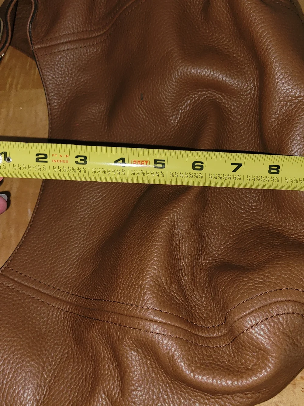 Michael Kors Camel Pebbled Leather Tote